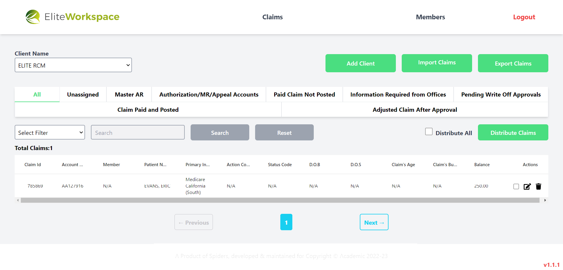 Customized Lead Management System For Elite RCM Pvt Ltd